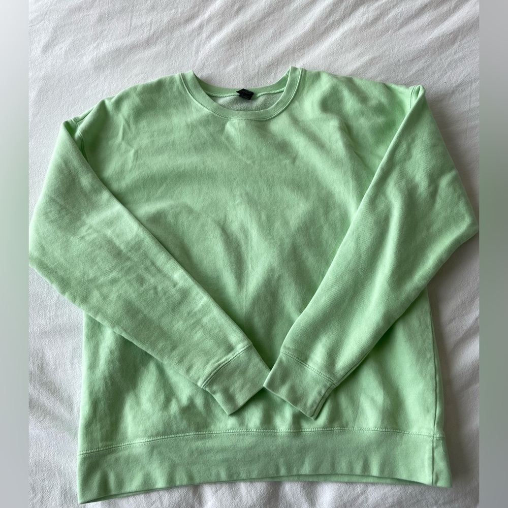 Bright Green Crewneck Sweatshirt